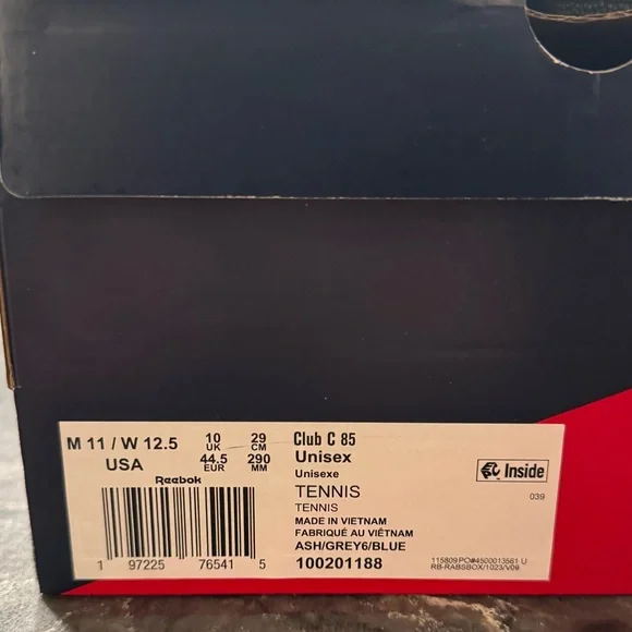 NEW IN BOX Reebok Club C 85 Sneaker (Men’s Size 11) - Picture 13 of 13